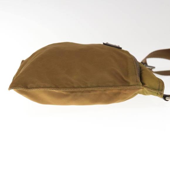 PRADA Shoulder Bag Nylon Brown Auth 66123 - Picture 3 of 16